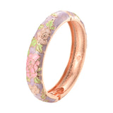 Enamel Floral Bangle