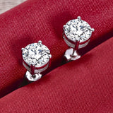Moissanite Stud Earrings