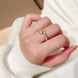 CZ Snake Wrap Ring