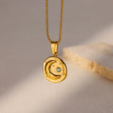 Sunflower Pendant Necklace