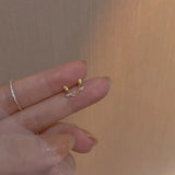 Mini Gold Stud Earrings