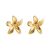 Hypoallergenic Vintage Flower Studs