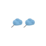 Enamel Flower Stud Earrings