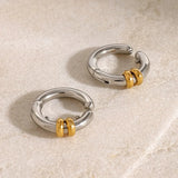 Geometric C-Shape Ear Cuffs