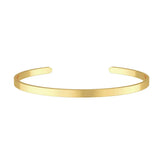 14K Gold-Plated Stackable Bracelet Set (3-Piece)
