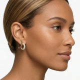 Irregular Two-Tone Geometric Stud Earrings