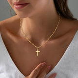 Faith Cross Pendant Necklace