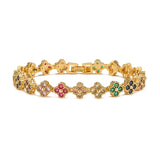 18K Gold-Plated Cubic Zirconia Bracelet
