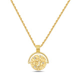 Virgin Mary Cross Necklace