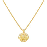 Virgin Mary Cross Necklace