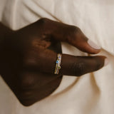 Birthstone Band Ring