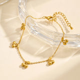 Gold Cherry Charm Anklet