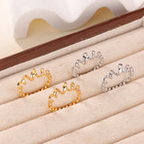 Zircon Geometric Twist Ring
