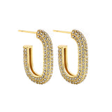 Cubic Zirconia Rainbow Ear Cuff Set