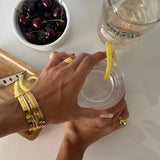 Gold Stainless Steel Bangles