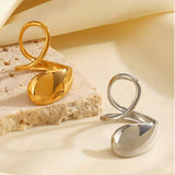 Teardrop Minimalist Ring