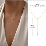 Grace Y-Drop Lariat Necklace