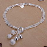 Sterling Silver Solid Chain Bracelet