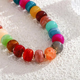 Chunky Beaded Choker Necklace