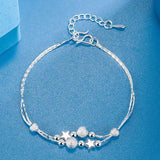 Lucky Clover Crystal Bracelet - Style 1