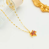 Maple Leaf Pendant Necklace