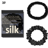 Silk Scrunchie Set (2-Pack)