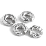 Luna C-Shape Clip Earrings