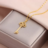 Crystal Cluster Pendant Necklace
