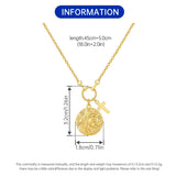 Virgin Mary Cross Necklace