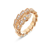 CZ Snake Wrap Ring