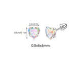 Screw-Back Stud Earring Set