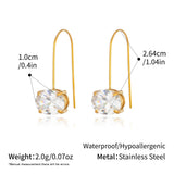 Multi Colour Teardrop & Pearl Drop Earrings