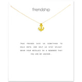 Anchor of Friendship Necklace