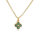 Petite Floral CZ Necklace