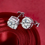 Moissanite Stud Earrings