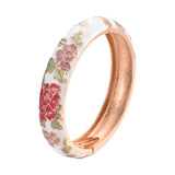 Enamel Floral Bangle