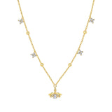 Virgin Mary Cross Necklace