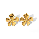 Hypoallergenic Vintage Flower Studs