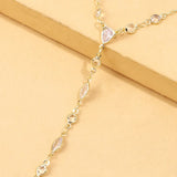 Waterdrop CZ Zircon Link Bracelet