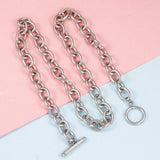 Chunky Toggle Clasp Necklace