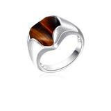 Natural Turquoise Heart Ring