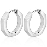 Madison Square Hoop Earrings