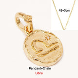 Lava Texture Constellation Necklace