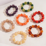 Multicolour Acrylic Beaded Bracelet