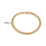 Classic Cuban Chain Bracelet