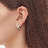 Twist Knot Stud Earrings