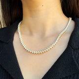 Sally Crystal Tennis Necklace