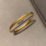 Gold Stainless Steel Bangles