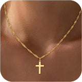 Faith Cross Pendant Necklace