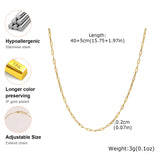 The Gold Coast Layered Chain Set